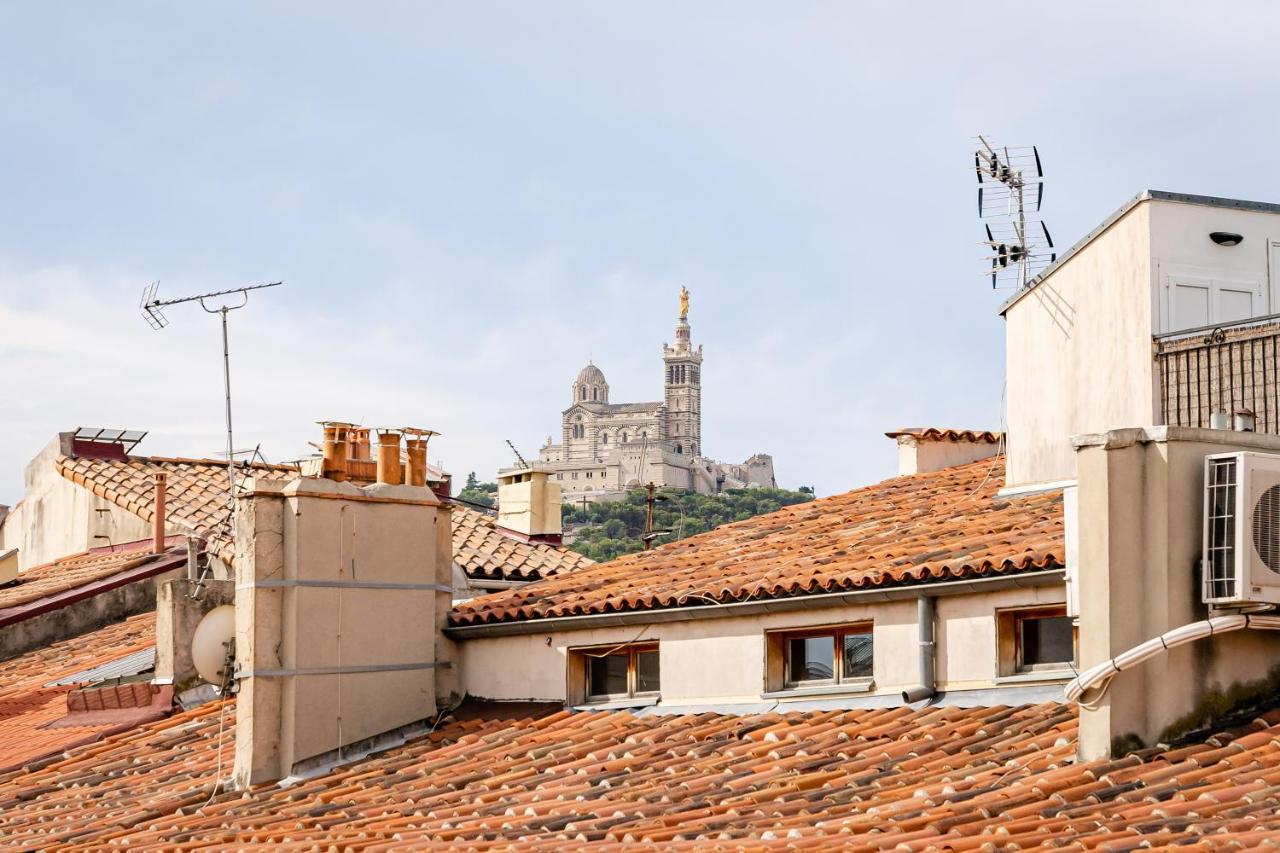 Balcon Filant, Vue 180, Store, Netflix, Clim ,Ascenseur, T2, Acces Avec Code Apartman Marseille Kültér fotó