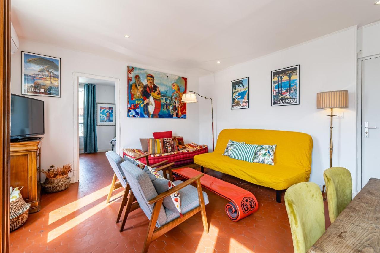 Balcon Filant, Vue 180, Store, Netflix, Clim ,Ascenseur, T2, Acces Avec Code Apartman Marseille Kültér fotó