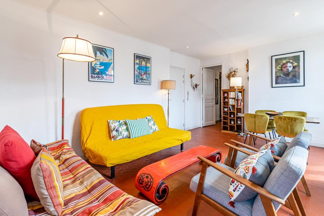 Balcon Filant, Vue 180, Store, Netflix, Clim ,Ascenseur, T2, Acces Avec Code Apartman Marseille Kültér fotó