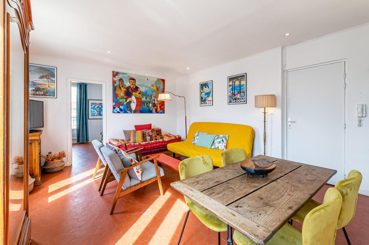 Balcon Filant, Vue 180, Store, Netflix, Clim ,Ascenseur, T2, Acces Avec Code Apartman Marseille Kültér fotó