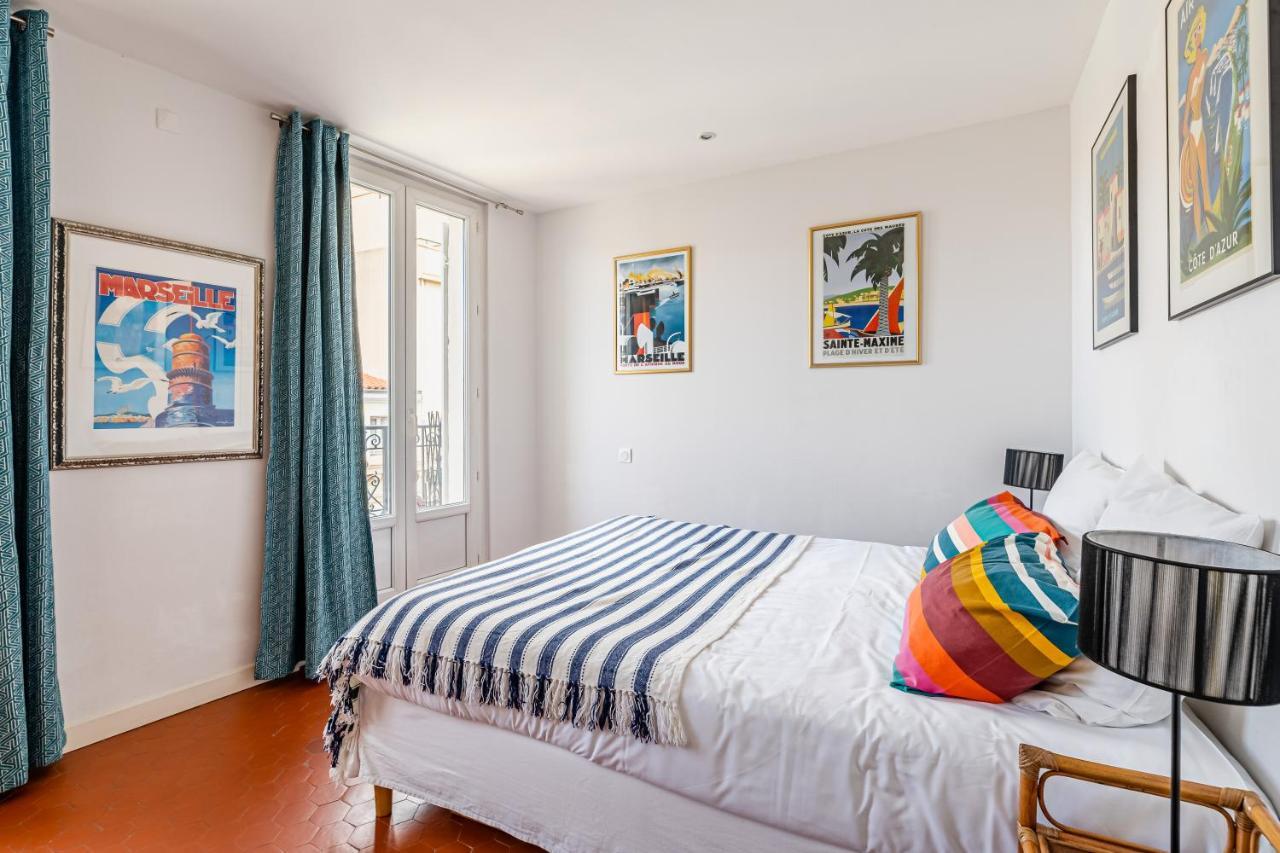 Balcon Filant, Vue 180, Store, Netflix, Clim ,Ascenseur, T2, Acces Avec Code Apartman Marseille Kültér fotó